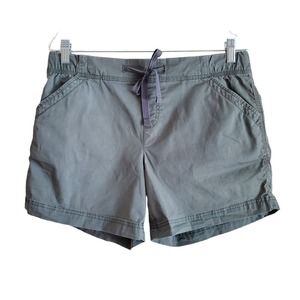 Eddie Bauer Olive Green Drawstring Women’s Shorts